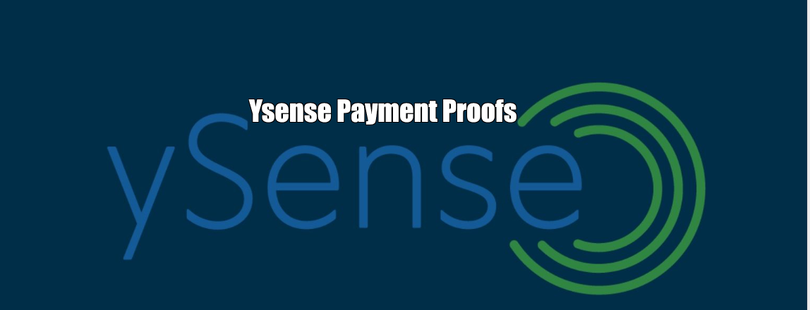 Ysense Payment Proofs in 2025